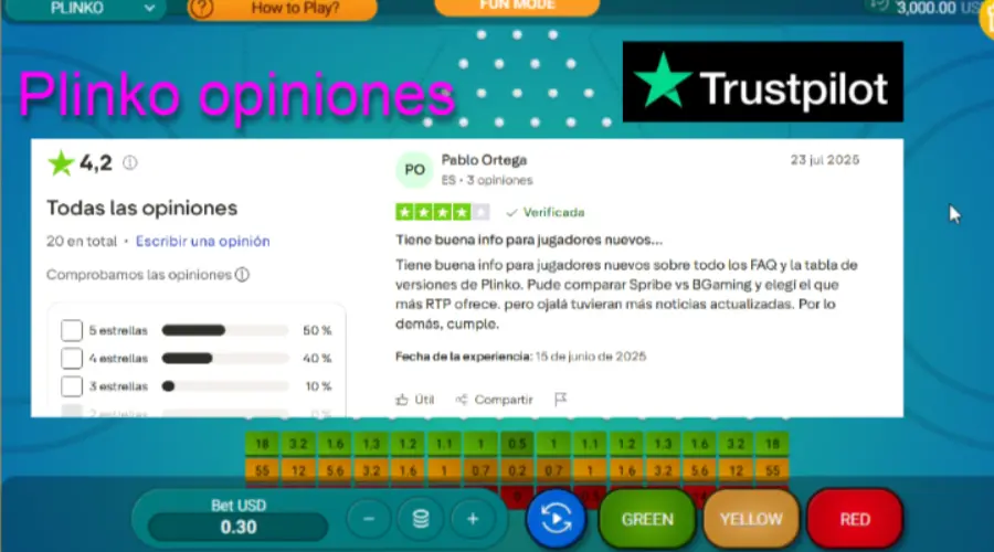 Plinko opiniones