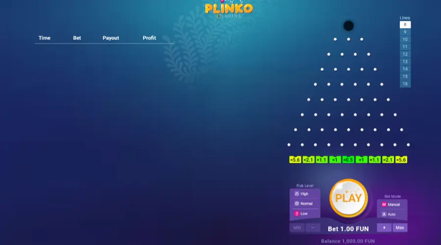 Plinko Bgaming
